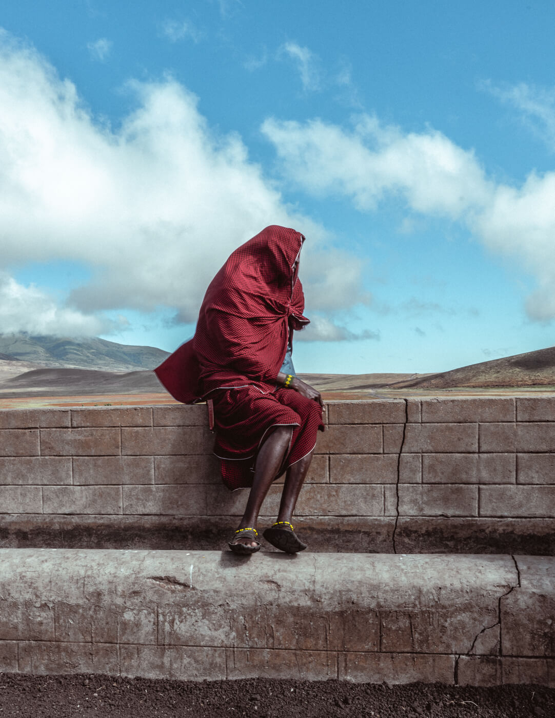 Paulo Mollel, a Maasai leader from Ngorongoro.